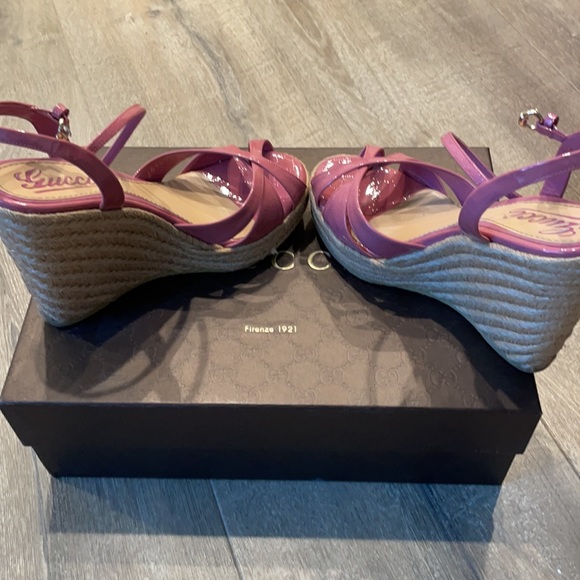 Gucci Vernice microguccissima espadrilles - Picture 4 of 10
